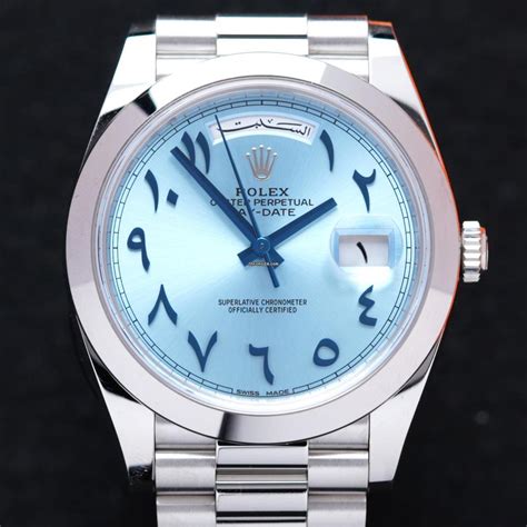 rolex arabic dial chrono24